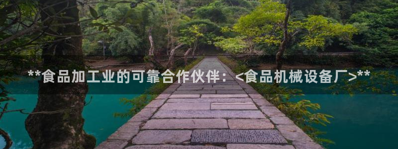 杏盛官网：**食品加工业的可靠合作伙伴：<食品机械设备厂>**